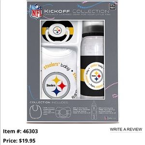 Pittsburgh Steelers baby bottle